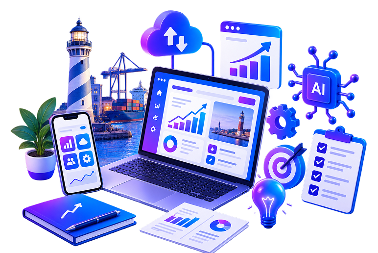 Digitaliser son entreprise à Dunkerque : le guide complet 2026